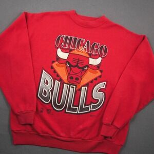 Vintage 1994 Chicago Bulls NBA Basketball Crewneck Sweatshirt XL Hanes Big Logo